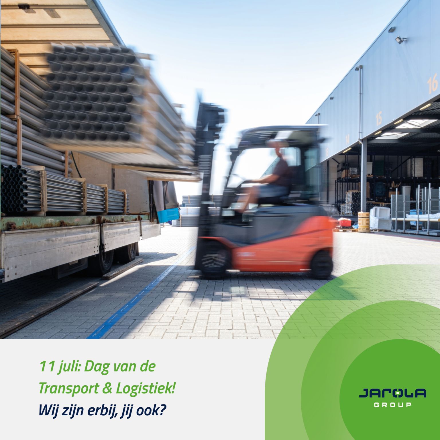 Dag transport en logistiek